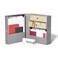 Savor AllinOne Desk Organizer Slate Gray Keep Desk Office and Home Organized AllInOne Storage System for Important Files Documents Stationery and Office Supplies