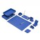 MOOGCO 12Piece Leather Desk Set Desk Pad 232 x 154 Double Document Tray Pen Holder Desk Organizer Set for Home Office Executive Desk Accessories