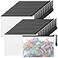 Jetec 32 Pcs Mesh Zipper Bags Toy Storage Bikini Organizer Bag Bolsas Para Guardar Trajes De Bano Waterproof Zipper Reusable Pouch Puzzle Multipurpose for Storage OfficeBlack75 x 5 Inch