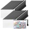 Jetec 32 Pcs Mesh Zipper Bags Toy Storage Bikini Organizer Bag Bolsas Para Guardar Trajes De Bano Waterproof Zipper Reusable Pouch Puzzle Multipurpose for Storage OfficeBlack51 x 41 Inch