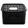 Advantus 40326 Weave Bins 9 78 x 7 38 x 4 Plastic Black 3 Bins