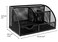 Exerz Desk Organizer Black Office Desk Accessories Supplies Office Storage Desktop Pencil Pen Holder with Drawer Home Workspace
