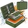 DocSafe 5200F Document Organizer with LockUpgraded Heat Insulated FireproofWaterproof Box 8 Layers File OrganizerPortable Home Travel Safe Storage for Important Documents FilesGreen Soft