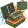 DocSafe 5200F Document Organizer with LockUpgraded Heat Insulated FireproofWaterproof Box 8 Layers File OrganizerPortable Home Travel Safe Storage for Important Documents FilesGreen Soft