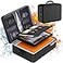 DocSafe 5200F Document Organizer with Lock Upgraded Heat Insulated FireproofWaterResistant Box 8 Layers File Organizer Portable Home Travel Safe Storage for Important Documents and More