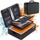 DocSafe 5200F Document Organizer with Lock Upgraded Heat Insulated FireproofWaterResistant Box 8 Layers File Organizer Portable Home Travel Safe Storage for Important Documents and More