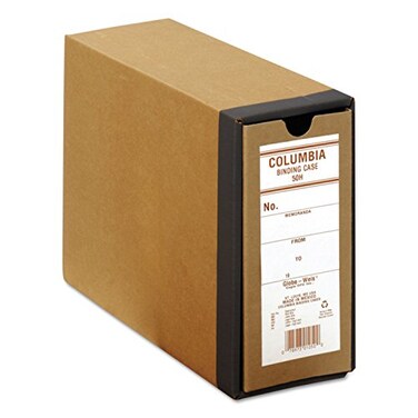 Globe-Weis GlobeWeis Columbia Binding Case Letter Size High Arch Each B50HKraft