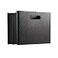 Pendaflex Mobile File Box with Handles Easy Set Up Collapse Down and Store Away 13W x 10H x 65D Holds Letter Size Files Black 126118