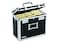 Vaultz File Organizer Storage Box 14 x 7 x 1219 Inch Letter Size Portable Locking Storage Totes with Dual Combination Locks for Filing Office Documents Black
