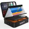 Noiposi Document Organizer with 5200 Heat Insulated150x110x43 Water Resistant and Fireproof Document BoxPortable Home Travel Safe Storage Box for Important DocumentsFile
