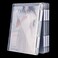 Gersoniel 4 Pcs Magazine Protectors for Collectors A4 File Paper Storage Box Magazine Covers Plastic Protector Clear Portable Project Case Holder Folder Document Organizer for Office Supplies 12 1 x 9