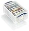 Really Useful Box Really Useful Plastic Storage Box 9 Litre Clear