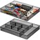 Hiceeden 2 Pack Mesh Desk Drawer Organizer 161x122x2 Large Desk Organizer Tray with 2 Removable Dividers 6 Compartment Metal Organizers for Home Office Makeup Vanity