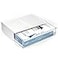 Harhana Printer Paper Holder Desk Organizer with Drawer Stackable Desktop Storage Drawers 135 inch Wide Pearl White 1 PCS