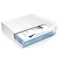 Harhana Printer Paper Holder Desk Organizer with Drawer Stackable Desktop Storage Drawers 135 inch Wide Pearl White 1 PCS