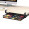 Homeify Under Desk Drawer Organizer ClampOn Mesh Metal Attachment 1 Drawer Slide Out On or Under Desk Organizer for Office Supplies Home Essentials