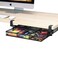 Homeify Under Desk Drawer Organizer ClampOn Mesh Metal Attachment 1 Drawer Slide Out On or Under Desk Organizer for Office Supplies Home Essentials