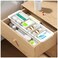 Souyoyu Plastic Drawers Organizer for Office Bathroom Bedroom Kitchen Desk 1 Layers More White Storage Tray Expandable 114181 Inches DEEP 23