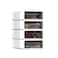 ZZFENGKR Desk Organizer with Drawers Stackable Storage Drawers with Compartments Desktop Organization for Office Supplies Makeup Pencils Tape Erasers Paperclips Chargers 4 Pack White