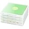 iBune 12x12 Paper Storage 4Pack Craft Organizers and Storage Box Plastic Scrapbook Paper Storage with Secure Lid Portable Storage Containers for Art Supply Puzzle Board Game Photo File