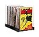 Komiq Patented Comic Book Storage Holder Wooden Acrylic Display BoxCase for Collectors Organizer for Comics Magazines Books Holds 150 Issues 145x8 in Black