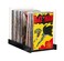Komiq Patented Comic Book Storage Holder Wooden Acrylic Display BoxCase for Collectors Organizer for Comics Magazines Books Holds 150 Issues 145x8 in Black