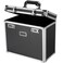 MAHOOMMAKH File Organizer Storage Box Portable Locking Storage Totes Storage Box with Dual Combination Locks for Filing Office Documents Black