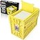 BCW Short Comic Book Bin Holds 150 Comics Stackable Plastic Storage AcidFree Organizer Yellow Single