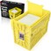 BCW Short Comic Book Bin Holds 150 Comics Stackable Plastic Storage AcidFree Organizer Yellow Single