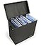 CASEMATIX Graded Comic Book Storage Case Fits up to 28 CGC Graded Comics Lightweight Comic Book Bin with Three Removable Comic Book Box Partitions