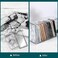 BTSKY Clear Phone Case Organizer Stackable Storage Box with Lid for Cell Phone Cases Multifunctional Phone Case Storage Holder for Desk Accessories Plastic Storage Box for Table Cupboard Cabinet