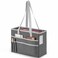 UNICITII File Organizer Box Portable Tote Bag Hanging Filing Box Desktop File Folder Document Storage Organizer with Pockets and Handles