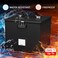 ROSONG Fire Proof File Box for Documents Portable Fireproof Document Organizer Box with Handle Waterproof Safe Locking Folder Storage with Lid