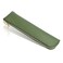 Sluxa Pencil case Green PU leather pen caseSmall pencil bagPen organizer for adults