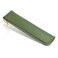 Sluxa Pencil case Green PU leather pen caseSmall pencil bagPen organizer for adults