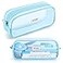 Fancy Forest Clear Mesh Pencil Case Large Capacity Pen Case for School Exam Students