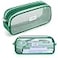 Fancy Forest Clear Mesh Pencil Case Large Capacity Pen Case for School Exam Students