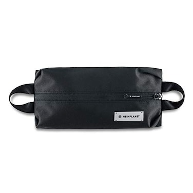 HEIMPLANET Original HPT Carry Essentials Simple Pouch Simple Pencil casePouch Made of WaterResistent and Durable DYECOSHELL Supports1 for The Planet Black