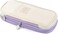 Arnuixty Large Storage Pencil Case Pen Bag with Zipper Big Capacity Pouch Organizer for Office Travel Holder Box Purple