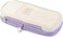 Arnuixty Large Storage Pencil Case Pen Bag with Zipper Big Capacity Pouch Organizer for Office Travel Holder Box Purple