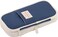 Arnuixty Large Storage Pencil Case Pen Bag with Zipper Big Capacity Pouch Organizer for Office Travel Holder Box Navy Blue