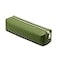 DOBMIT PU Pencil Pen Case Portable Stationery Bag Big Capacity Pencil Pouch Cosmetic Organizer Bag for Adult Green