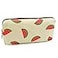 LParkin Watermelon Large Capacity Cute Canvas Pencil Case for Pen Bag Pouch Stationary Case Gadget Makeup Cosmetic Bag Box