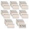 Cruleen 40 PCs Blank canvas Zipper Pouch Makeup Bags Bulk Pencil Pouch with Sturdy ZipperMultiPurpose DIY Crafts Toiletry Canvas Bags Case for Sublimation Stationery Cosmetic Storage 83x47