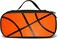 ROVOZAR Basketball Pen Holder Large Capacity Pen Bag With Compartment Zipper Pouch For Women Men