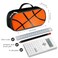 ROVOZAR Basketball Pen Holder Large Capacity Pen Bag With Compartment Zipper Pouch For Women Men