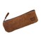 HideDrink Hide Drink Rectangular Pencil Case Pen Marker Pouch for Men and Women Flat Zippered Holder Classic Style for Artists Full Grain Leather Handmade Swayze Suede