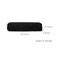 YONBEN Canvas Pencil Case Cartuchera Multifuncional Kawaii Multifunctional Zippered Canvas Pencil Case Black S
