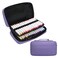 BOMKEE 60 Slots Marker Organizer Case Large Pencil Pouch for 60 Markers Big Capacity Marker Storage Bag Pen Case with Carrying Handle
