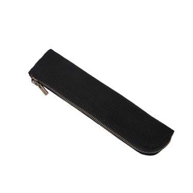 YONBEN Canvas Pencil Case Small Pencil Pouch Slim Lightweight Pen Case Holder Cute Zipper Bag for School Office